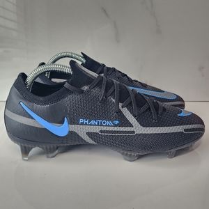 Nike Phantom GT2 ELITE FG Soccer Cleats Flyknit Black Blue Racer ACC